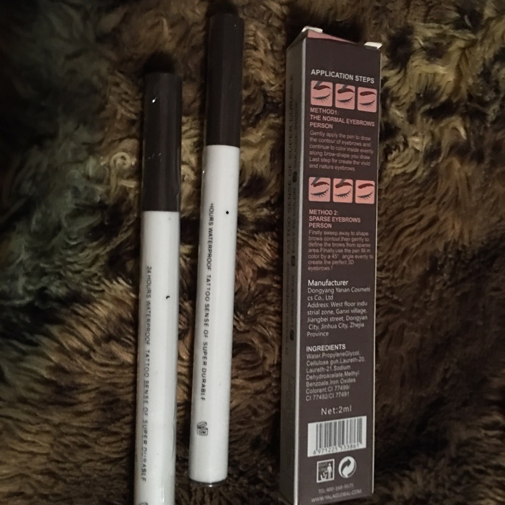 Fine Sketch Liquid Eye Brow Pen Set Chestnut Shade